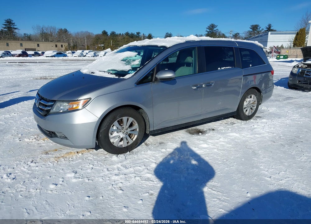 2016 HONDA ODYSSEY SE VIN: 5FNRL5H36GB112808