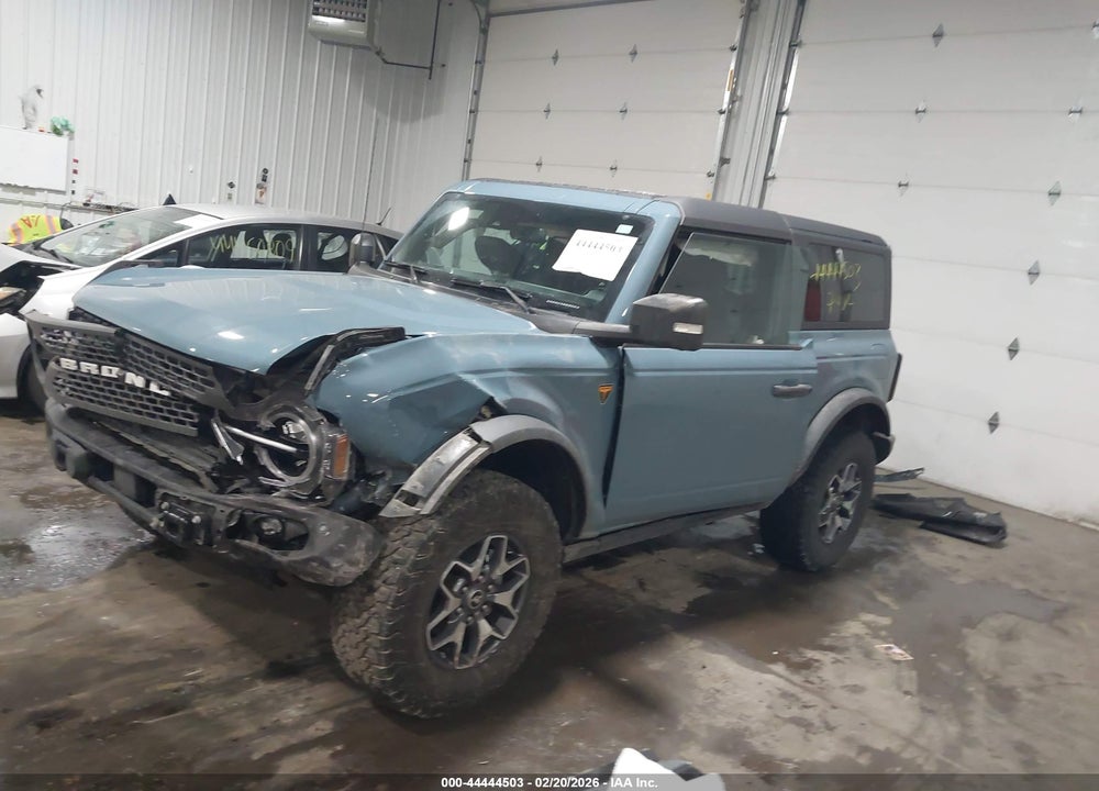 2022 FORD BRONCO BADLANDS VIN: 1FMDE5CP2NLB82875