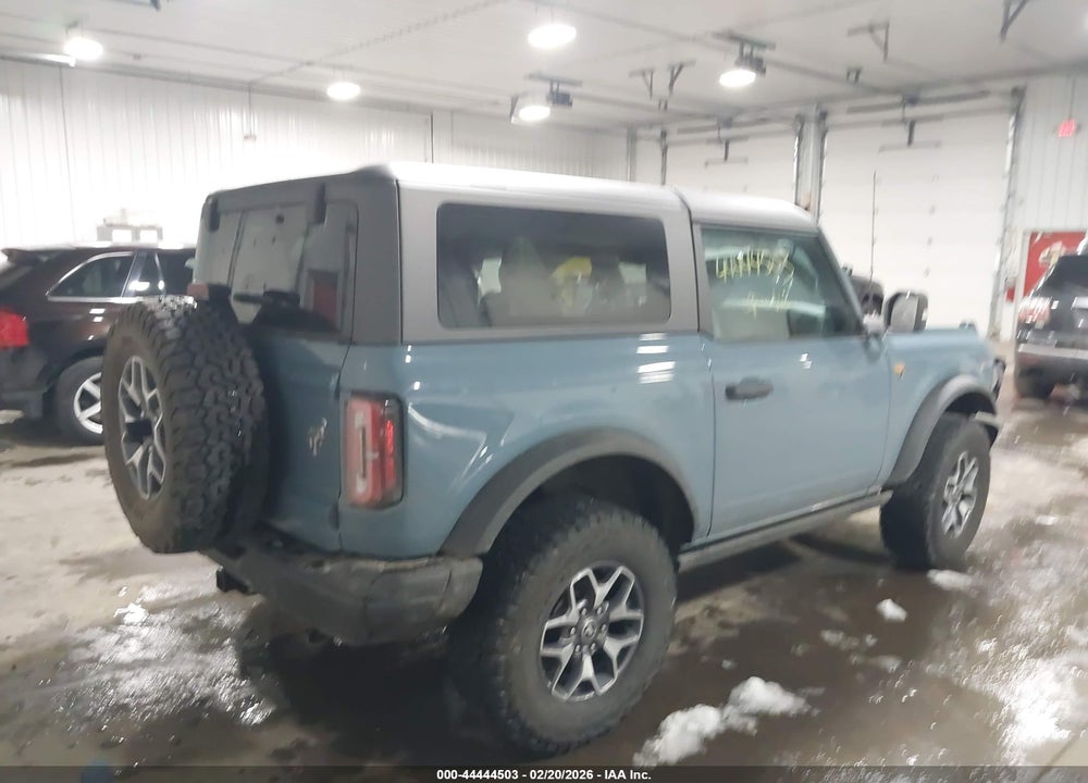 2022 FORD BRONCO BADLANDS VIN: 1FMDE5CP2NLB82875