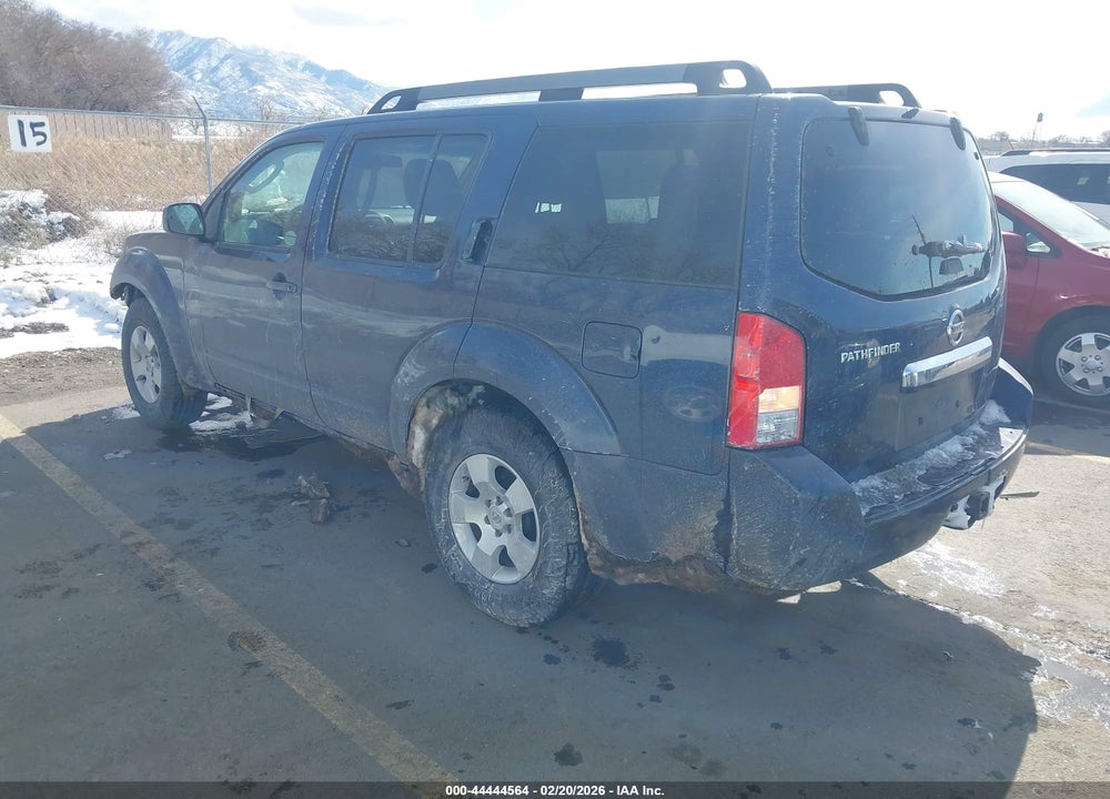 2012 NISSAN PATHFINDER S VIN: 5N1AR1NN7CC628804