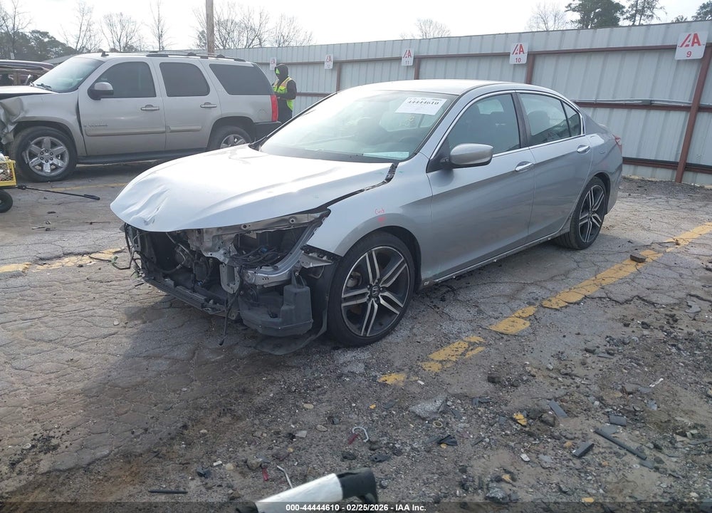 2017 HONDA ACCORD SPORT VIN: 1HGCR2F50HA060417
