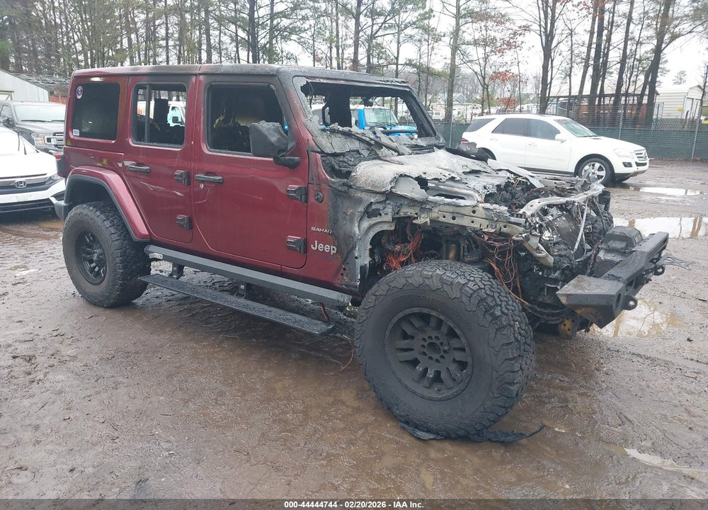 2021 JEEP WRANGLER UNLIMITED SAHARA 4X4 VIN: 1C4HJXEN8MW610129