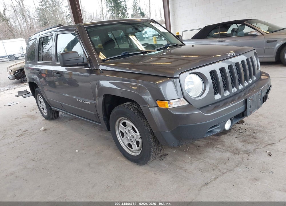 2016 JEEP PATRIOT SPORT VIN: 1C4NJPBA3GD715780