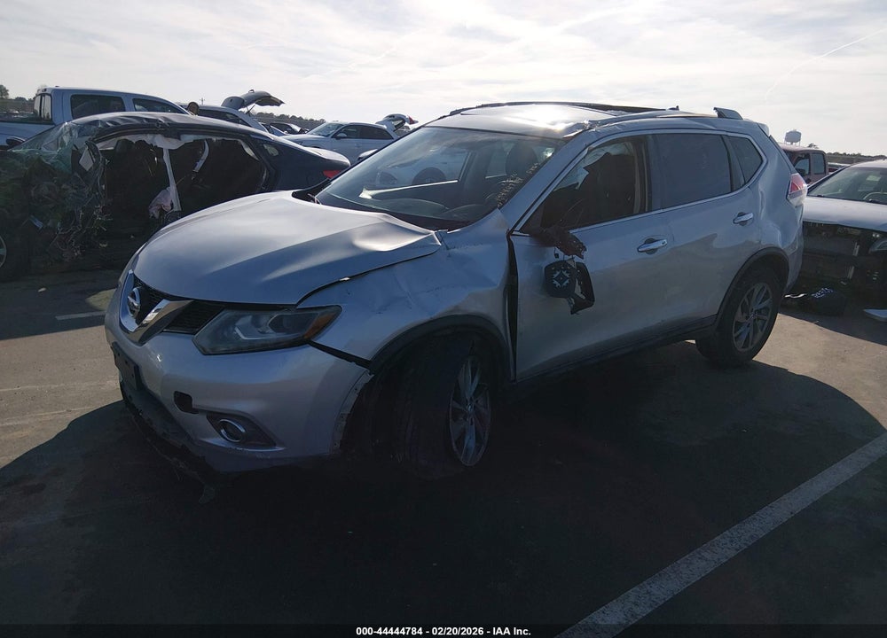 2016 NISSAN ROGUE SL VIN: 5N1AT2MV4GC742242