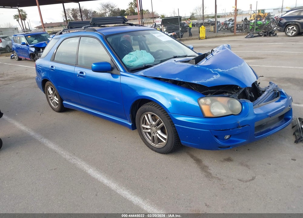 2005 SUBARU IMPREZA WRX VIN: JF1GG29635G810370