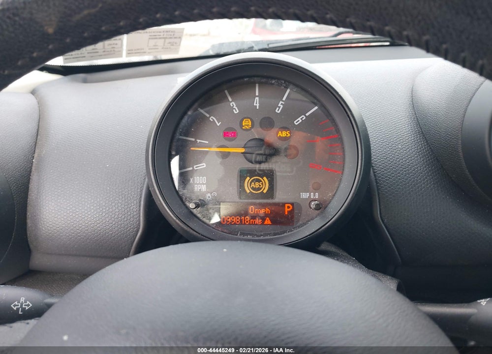 2016 MINI COUNTRYMAN COOPER VIN: WMWZB3C51GWR46980