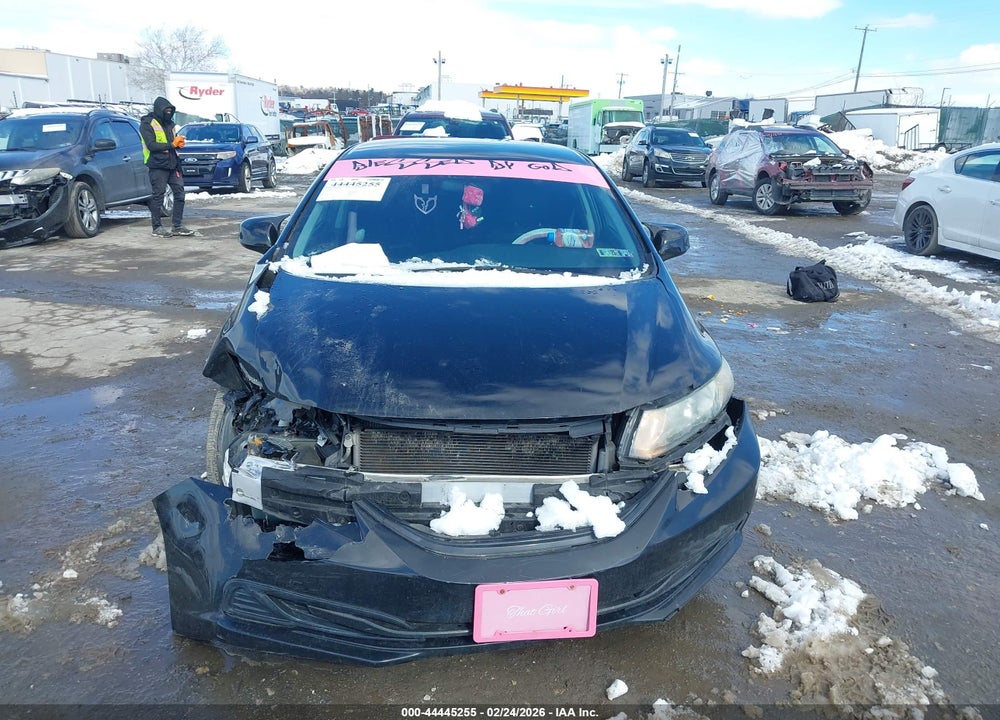 2013 HONDA CIVIC LX VIN: 19XFB2F50DE273147