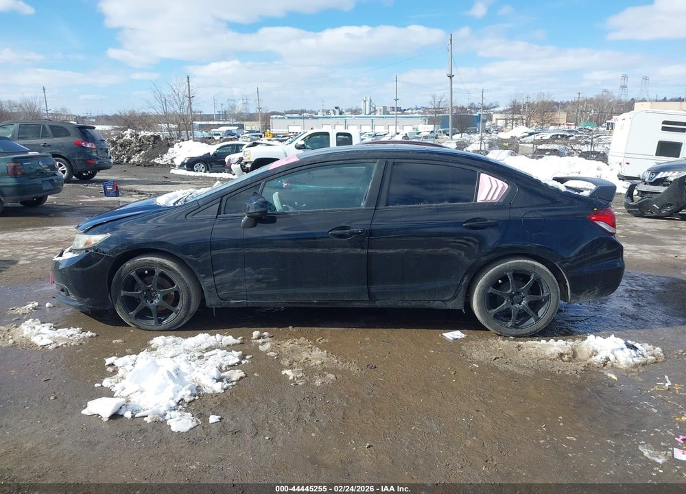 2013 HONDA CIVIC LX VIN: 19XFB2F50DE273147