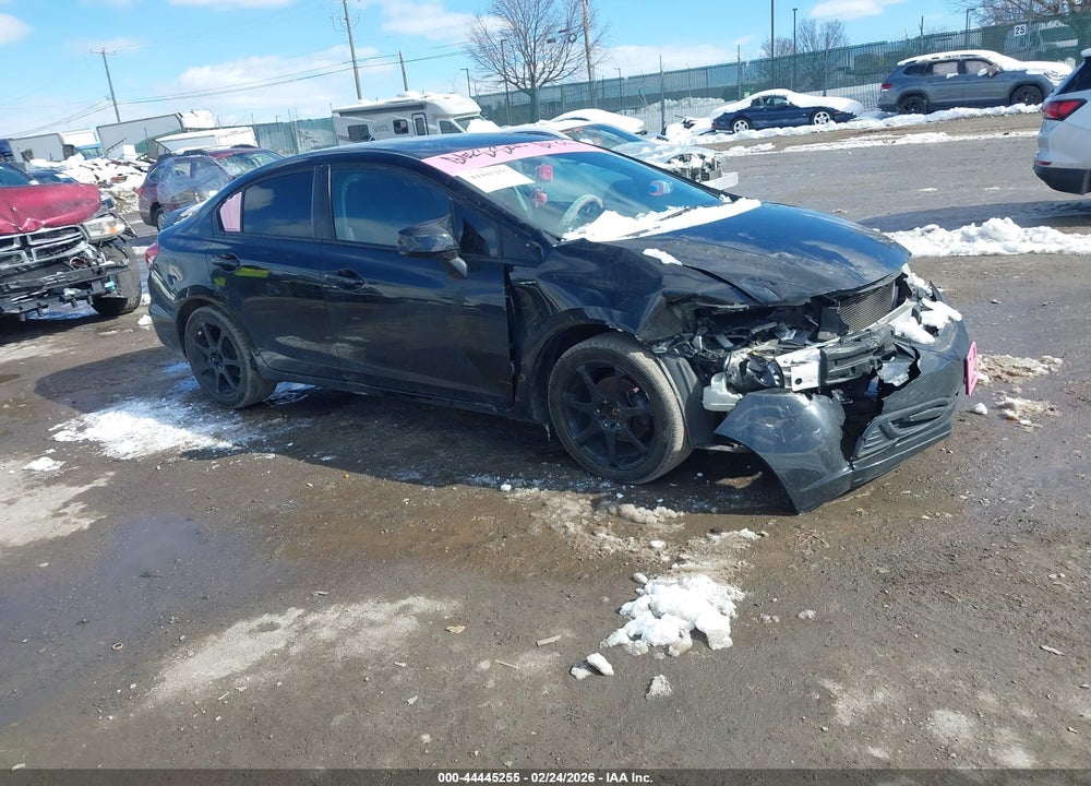 2013 HONDA CIVIC LX VIN: 19XFB2F50DE273147