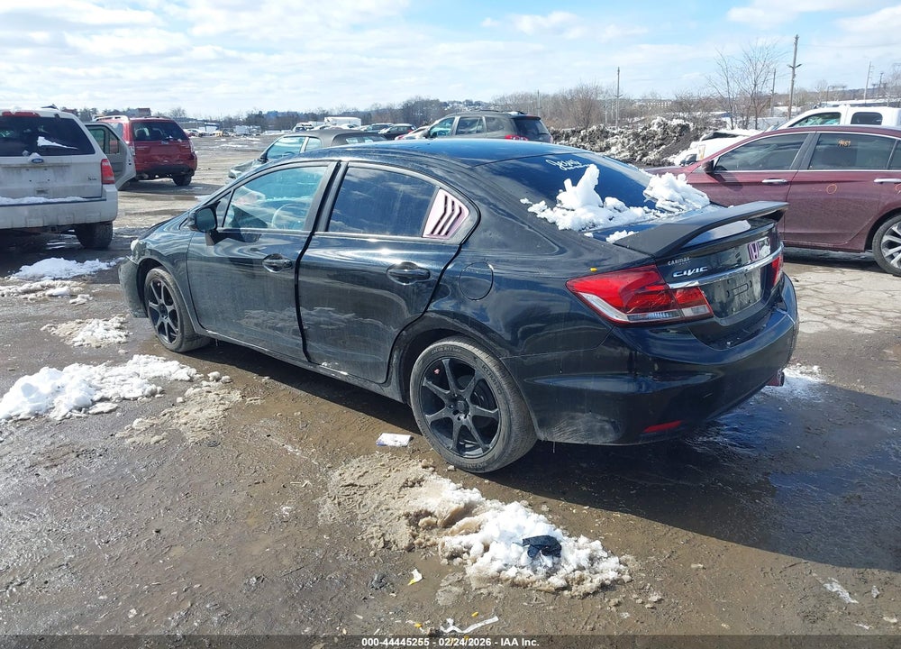 2013 HONDA CIVIC LX VIN: 19XFB2F50DE273147