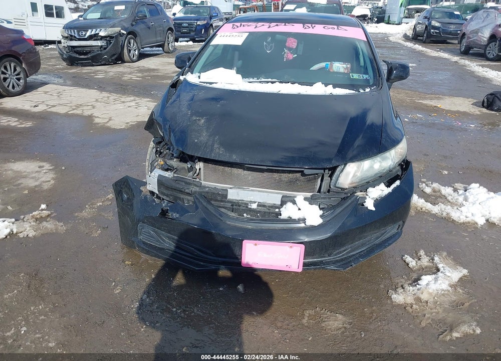 2013 HONDA CIVIC LX VIN: 19XFB2F50DE273147