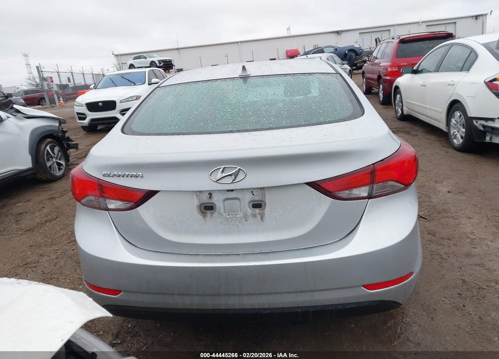 2015 HYUNDAI ELANTRA SE VIN: KMHDH4AE6FU323140