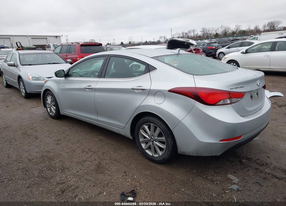 2015 HYUNDAI ELANTRA SE VIN: KMHDH4AE6FU323140