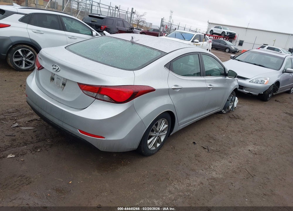 2015 HYUNDAI ELANTRA SE VIN: KMHDH4AE6FU323140