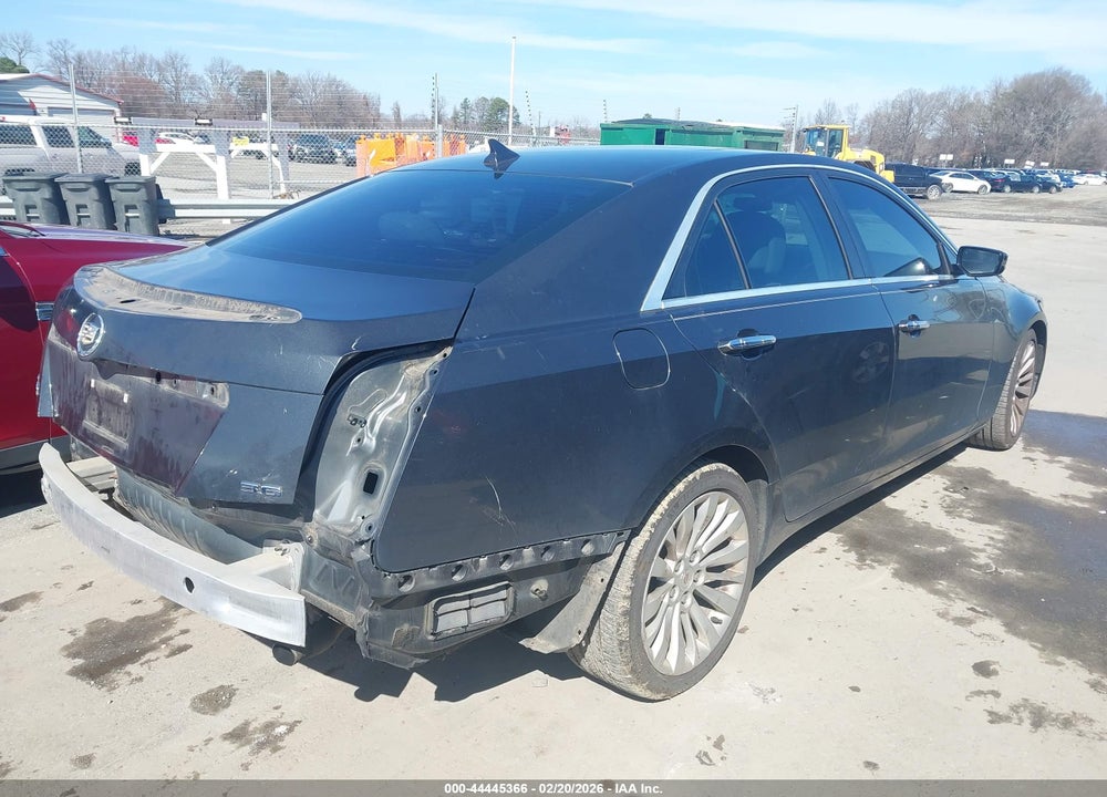 2014 CADILLAC CTS LUXURY VIN: 1G6AX5S33E0126223