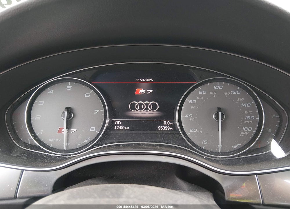 2017 AUDI S7 4.0T PREMIUM PLUS VIN: WAUWFAFC9HN020615