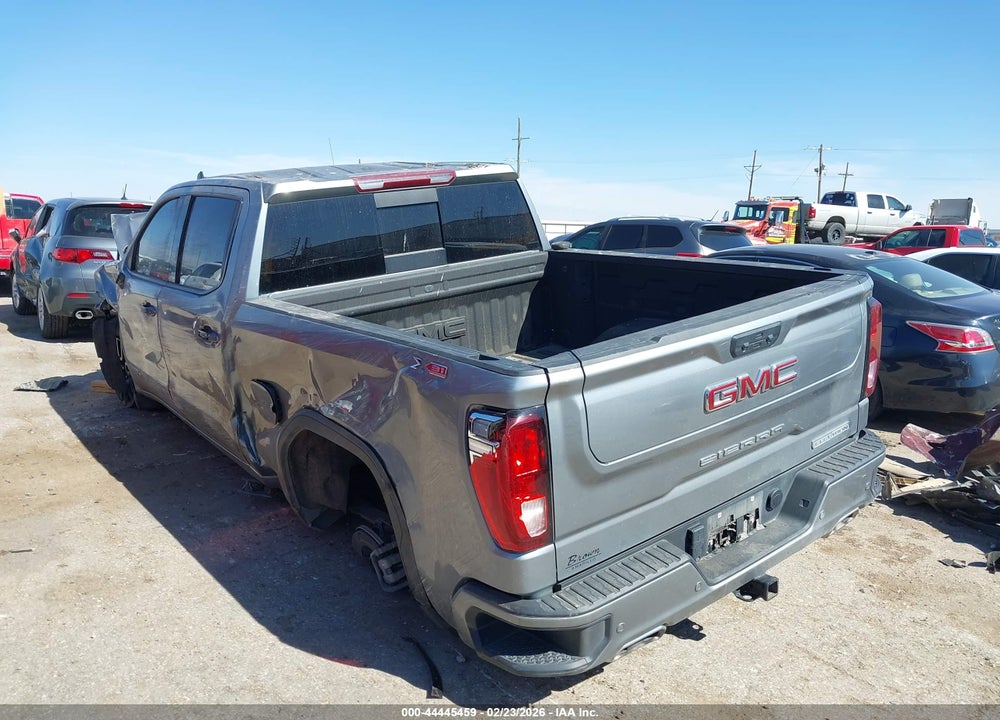2024 GMC SIERRA 1500 4WD  SHORT BOX ELEVATION WITH 3SB VIN: 3GTUUCED5RG426181