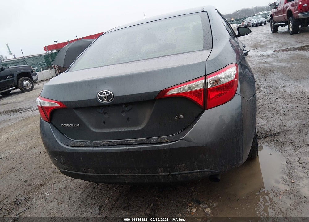 2015 TOYOTA COROLLA LE VIN: 2T1BURHE7FC365923