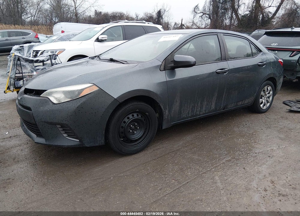 2015 TOYOTA COROLLA LE VIN: 2T1BURHE7FC365923