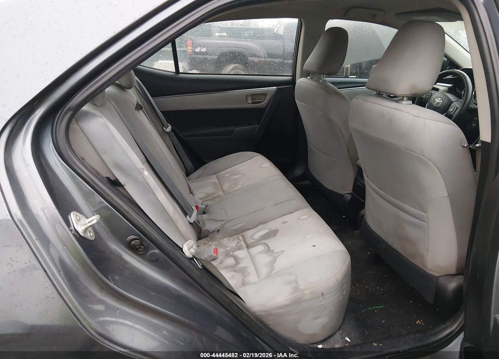 2015 TOYOTA COROLLA LE VIN: 2T1BURHE7FC365923