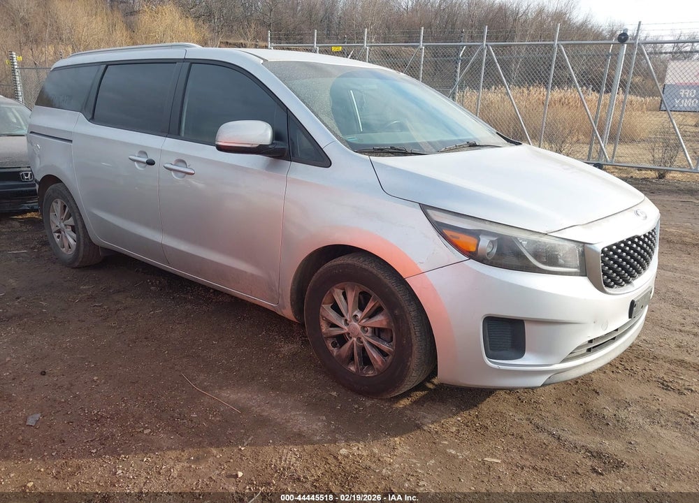 2015 KIA SEDONA LX VIN: KNDMB5C19F6025448