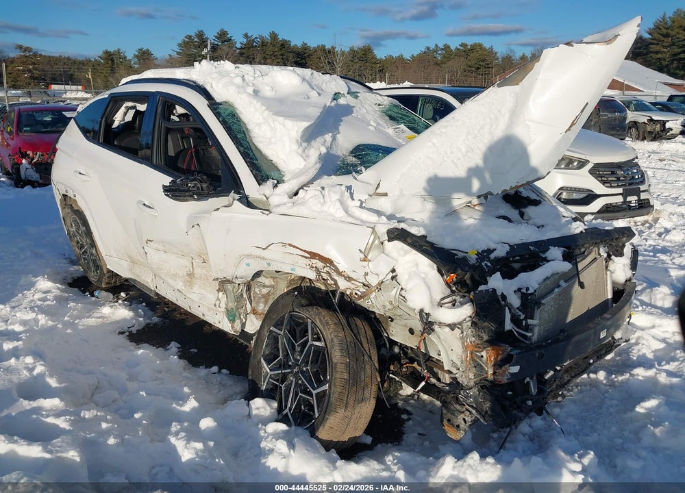2022 HYUNDAI TUCSON N LINE VIN: KM8JFCAE4NU134505