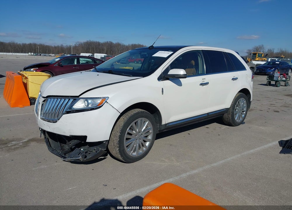 2012 LINCOLN MKX VIN: 2LMDJ8JK6CBL13828