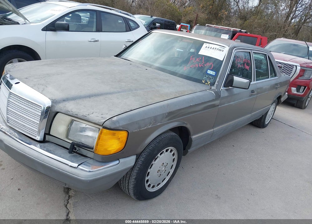 1987 MERCEDES-BENZ 420 SEL VIN: WDBCA35D4HA291355