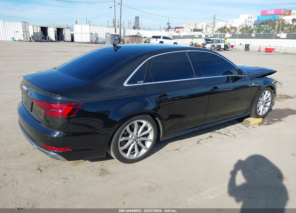2019 AUDI A4 45 PREMIUM VIN: WAUENAF44KN014963