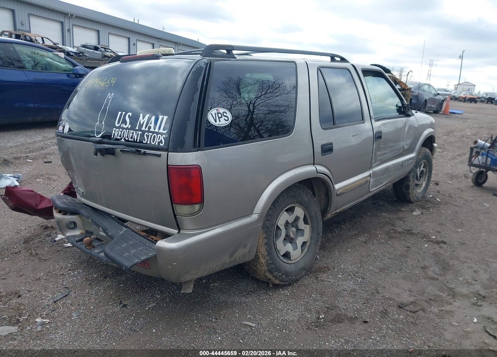 2004 CHEVROLET BLAZER LS VIN: 1GNDT13X64K163700