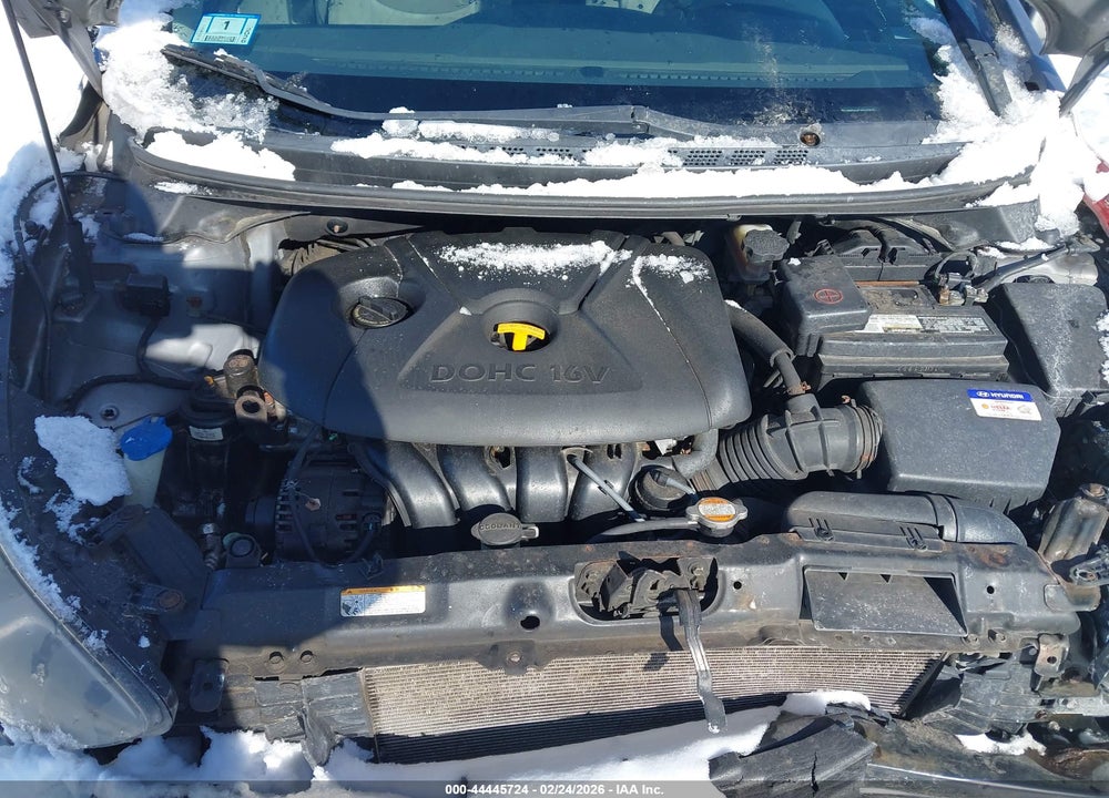2011 HYUNDAI ELANTRA GLS (ULSAN PLANT) VIN: KMHDH4AE1BU107075