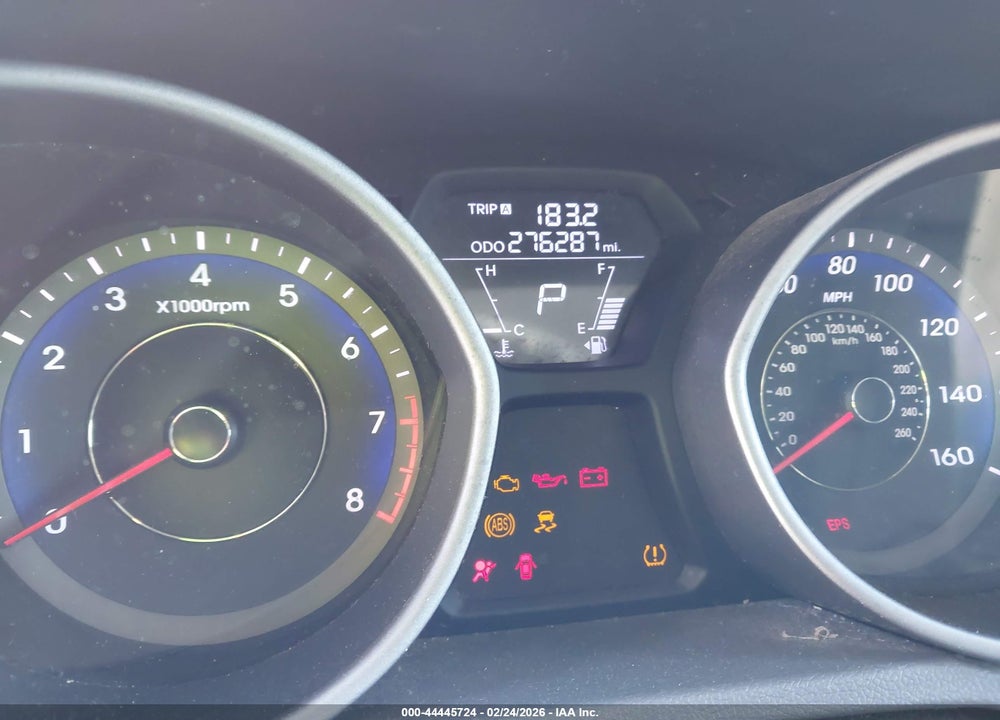 2011 HYUNDAI ELANTRA GLS (ULSAN PLANT) VIN: KMHDH4AE1BU107075