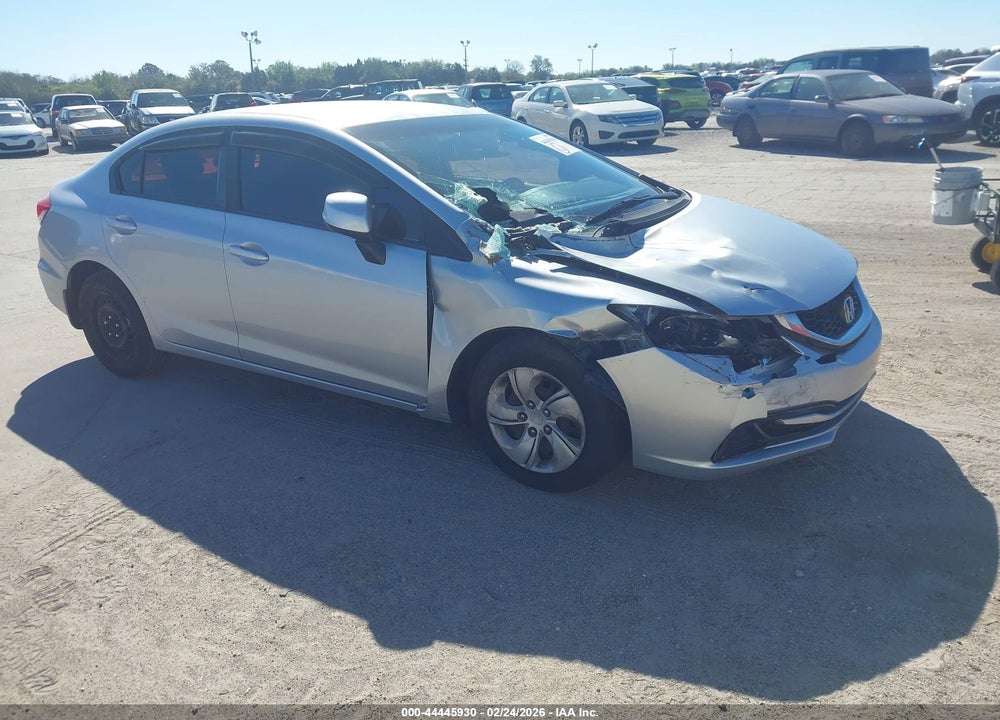 2013 HONDA CIVIC LX VIN: 2HGFB2F59DH566857