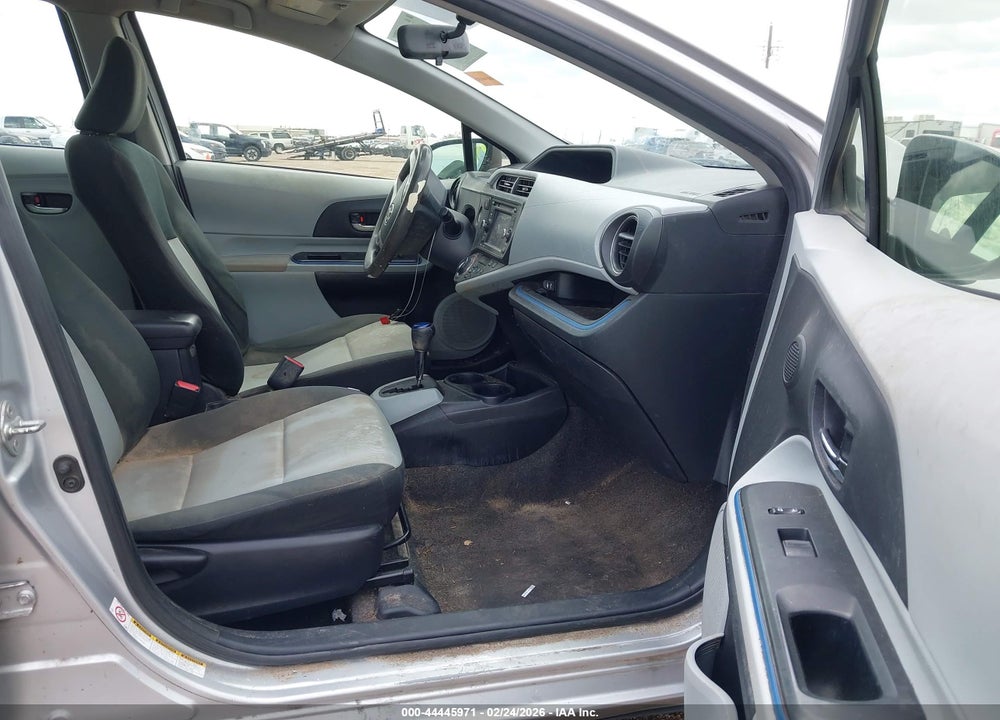 2012 TOYOTA PRIUS C THREE VIN: JTDKDTB32C1019928