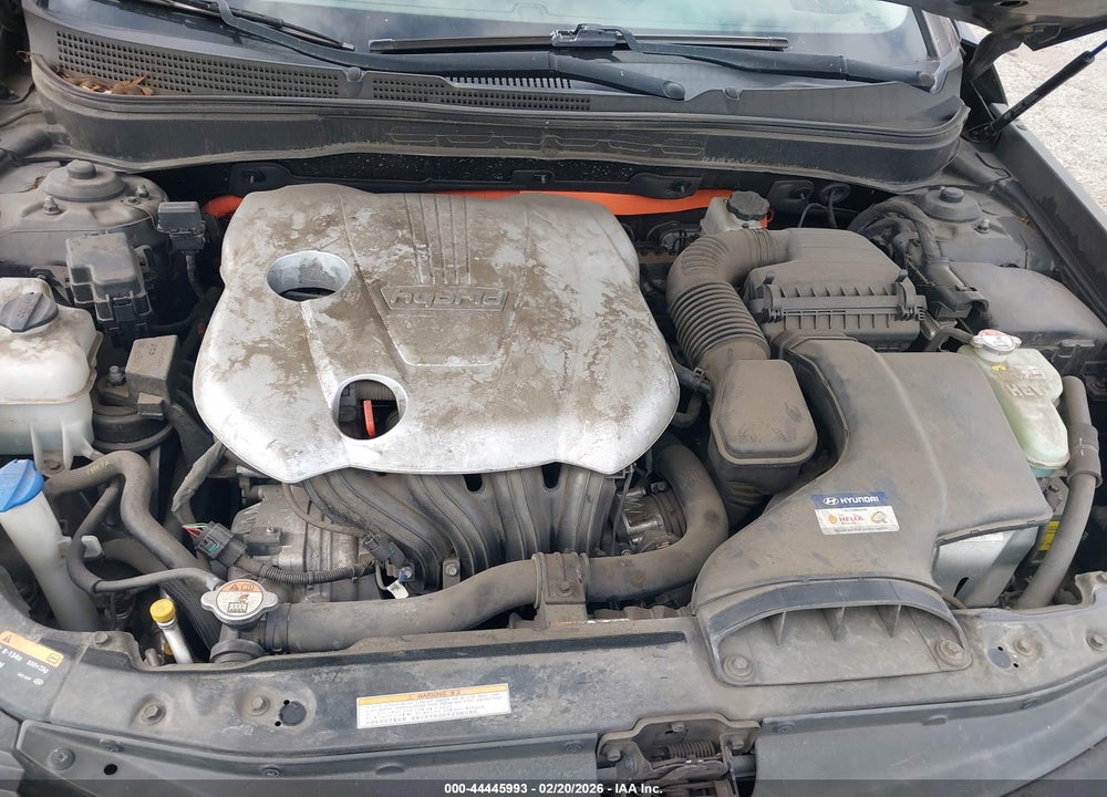 2013 HYUNDAI SONATA HYBRID LIMITED VIN: KMHEC4A40DA101296