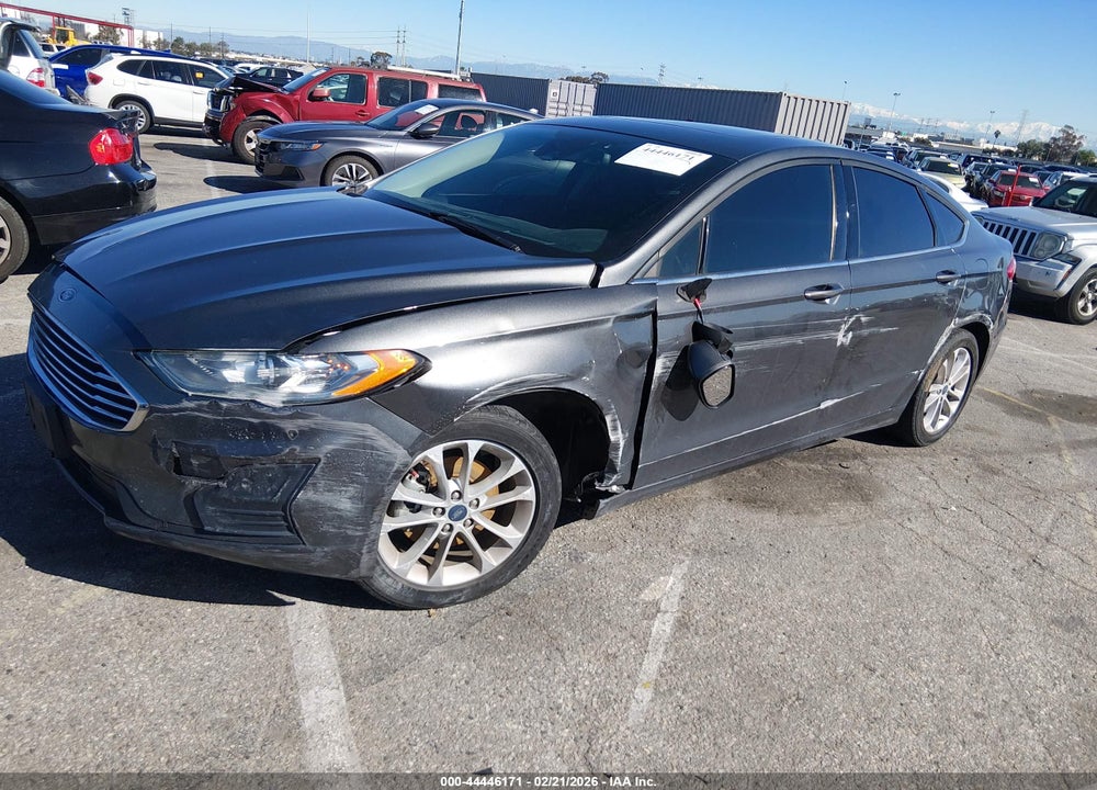 2020 FORD FUSION SE VIN: 3FA6P0HDXLR112909