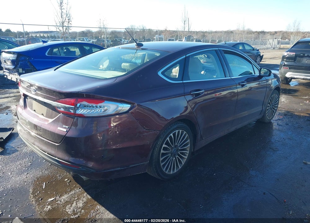 2017 FORD FUSION SE VIN: 3FA6P0HDXHR226125
