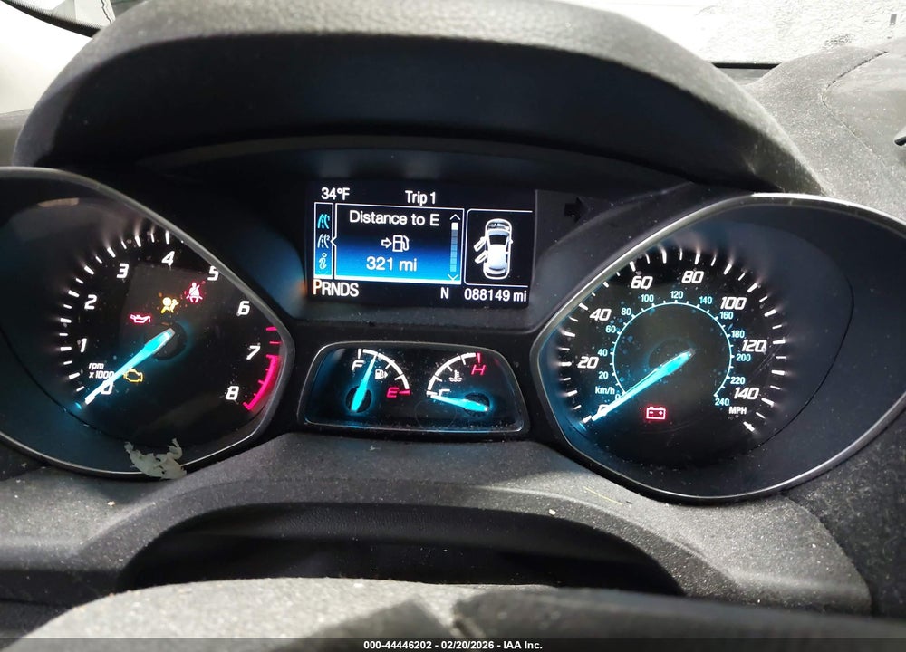 2016 FORD ESCAPE SE VIN: 1FMCU9G97GUB68890