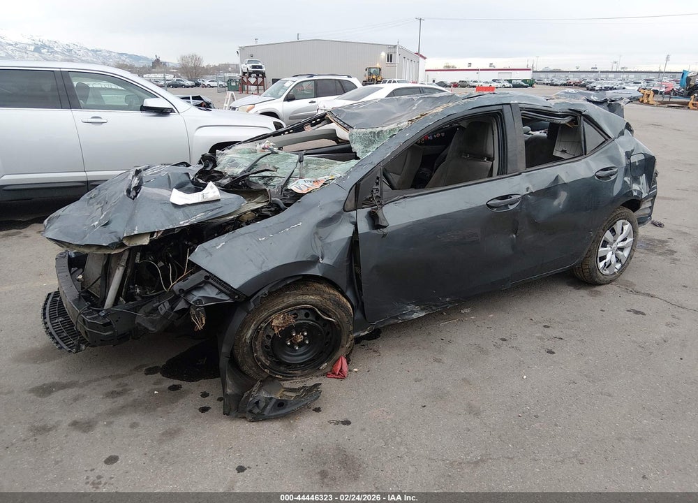 2016 TOYOTA COROLLA LE VIN: 2T1BURHE9GC680210