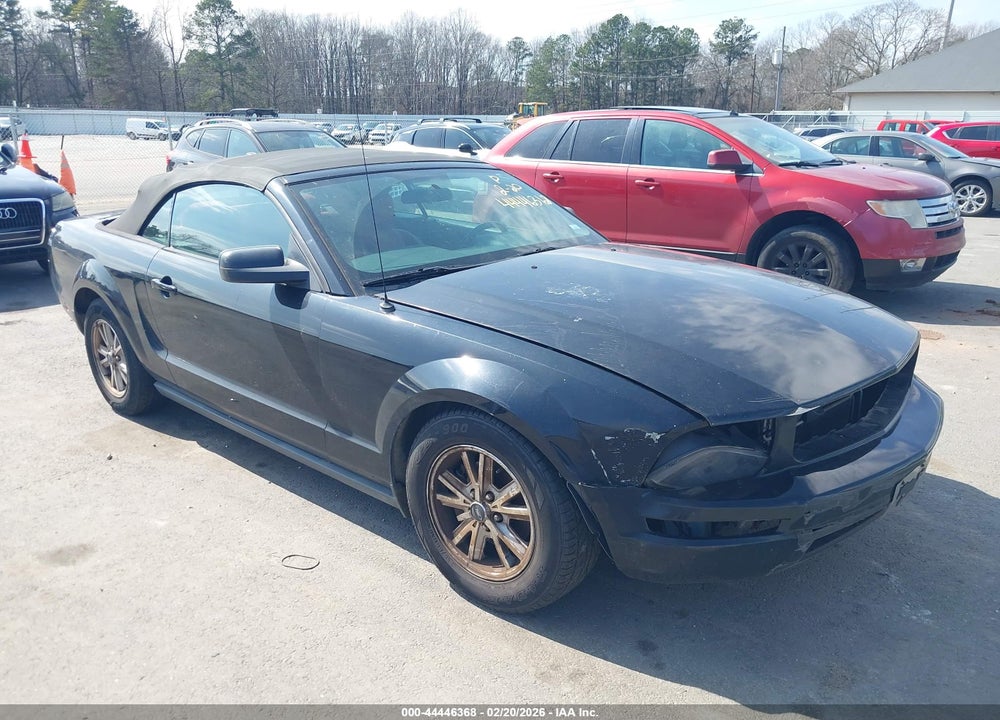 2006 FORD MUSTANG V6 VIN: 1ZVFT84N565114249