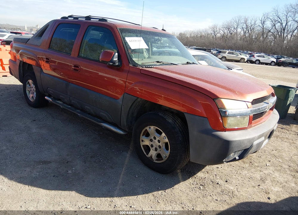 2003 CHEVROLET AVALANCHE 1500 VIN: 3GNEK13T53G206093