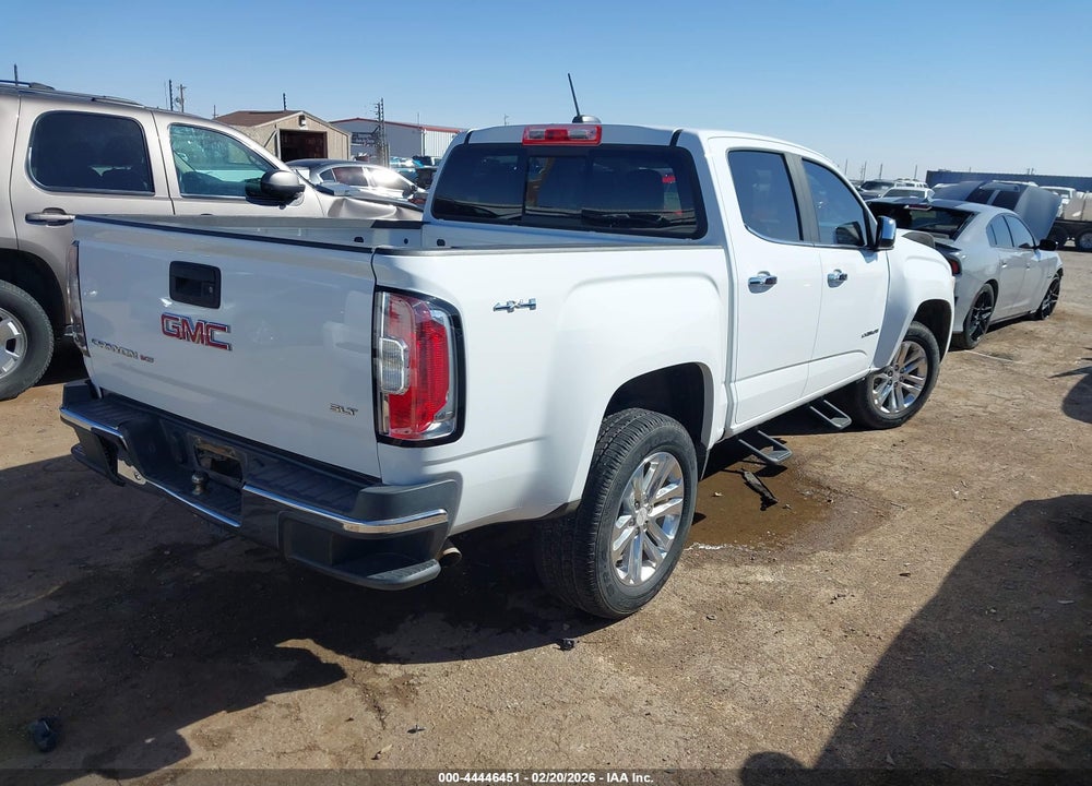 2017 GMC CANYON SLT VIN: 1GTG6DEN2H1328583