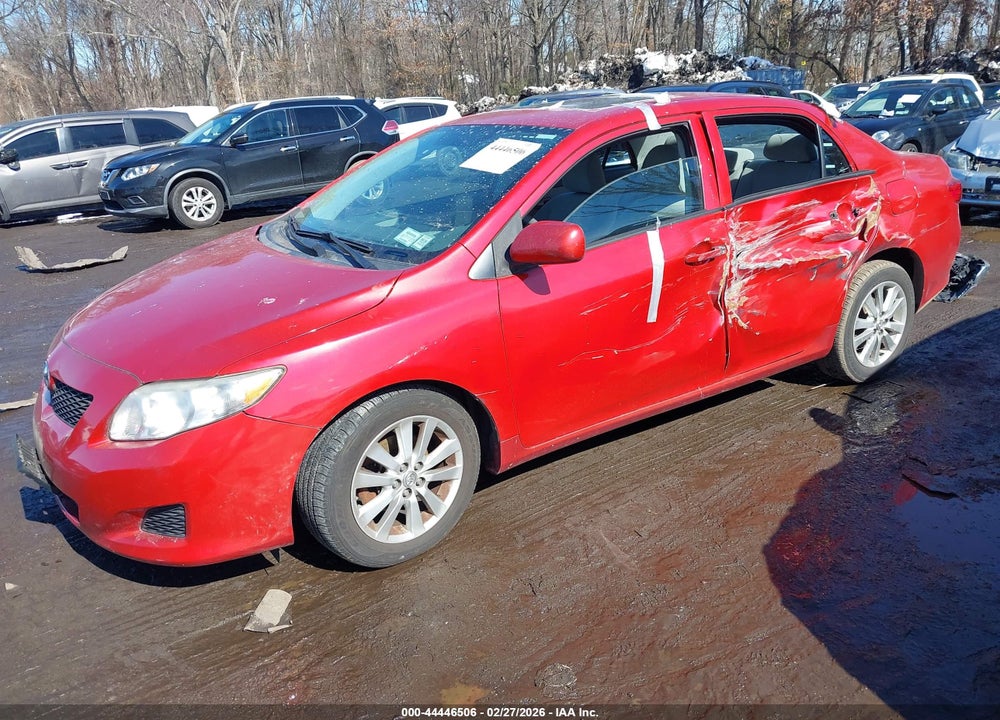 2010 TOYOTA COROLLA LE VIN: 2T1BU4EE9AC258842
