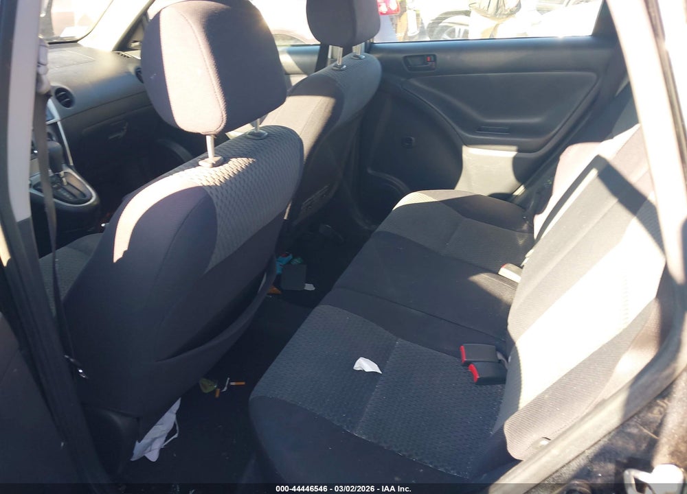 2005 TOYOTA MATRIX VIN: 2T1KR32E65C419847