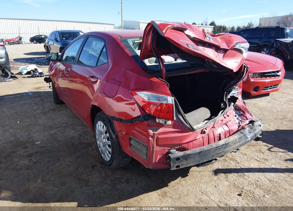 2014 TOYOTA COROLLA LE VIN: 5YFBURHE5EP017343