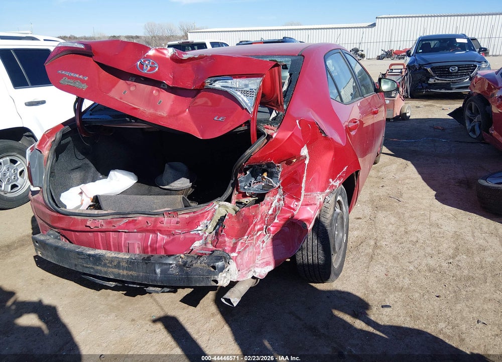 2014 TOYOTA COROLLA LE VIN: 5YFBURHE5EP017343