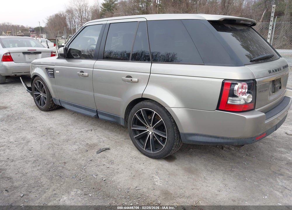 2013 LAND ROVER RANGE ROVER SPORT HSE VIN: SALSK2D44DA762364
