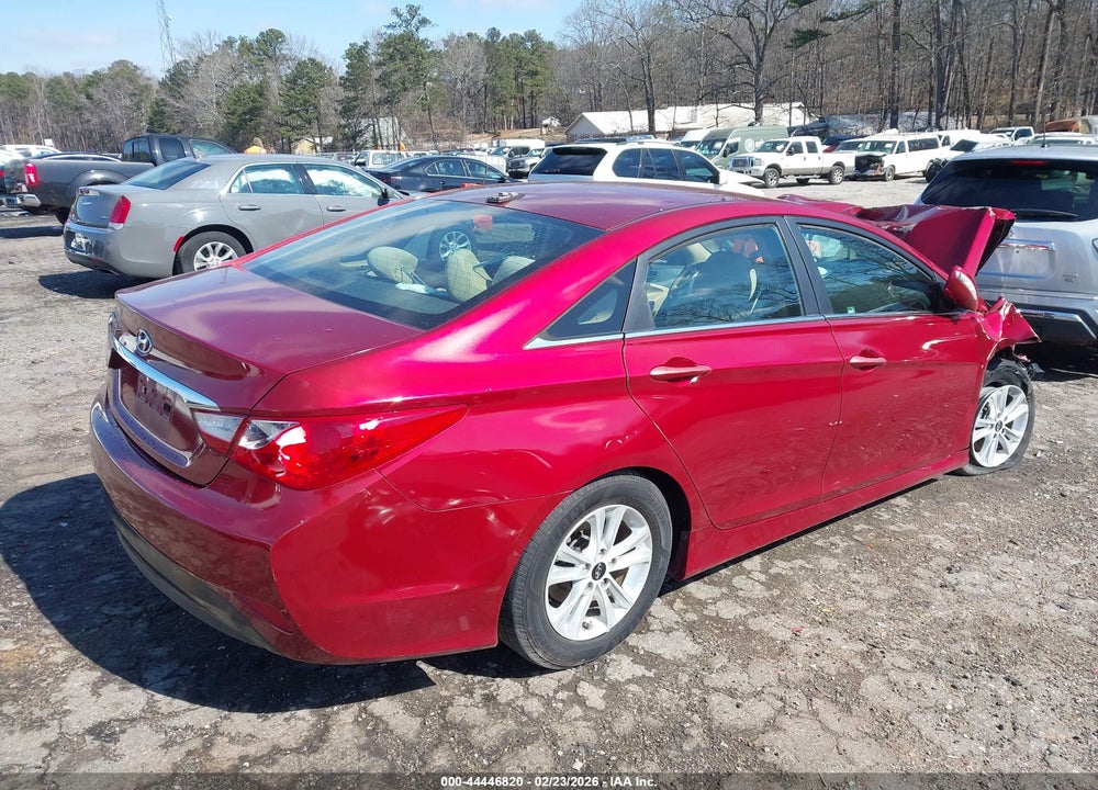 2014 HYUNDAI SONATA GLS VIN: 5NPEB4AC4EH948279