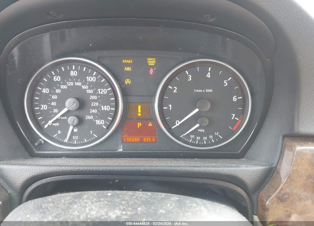 2007 BMW 328I VIN: WBAVA33527PG49098