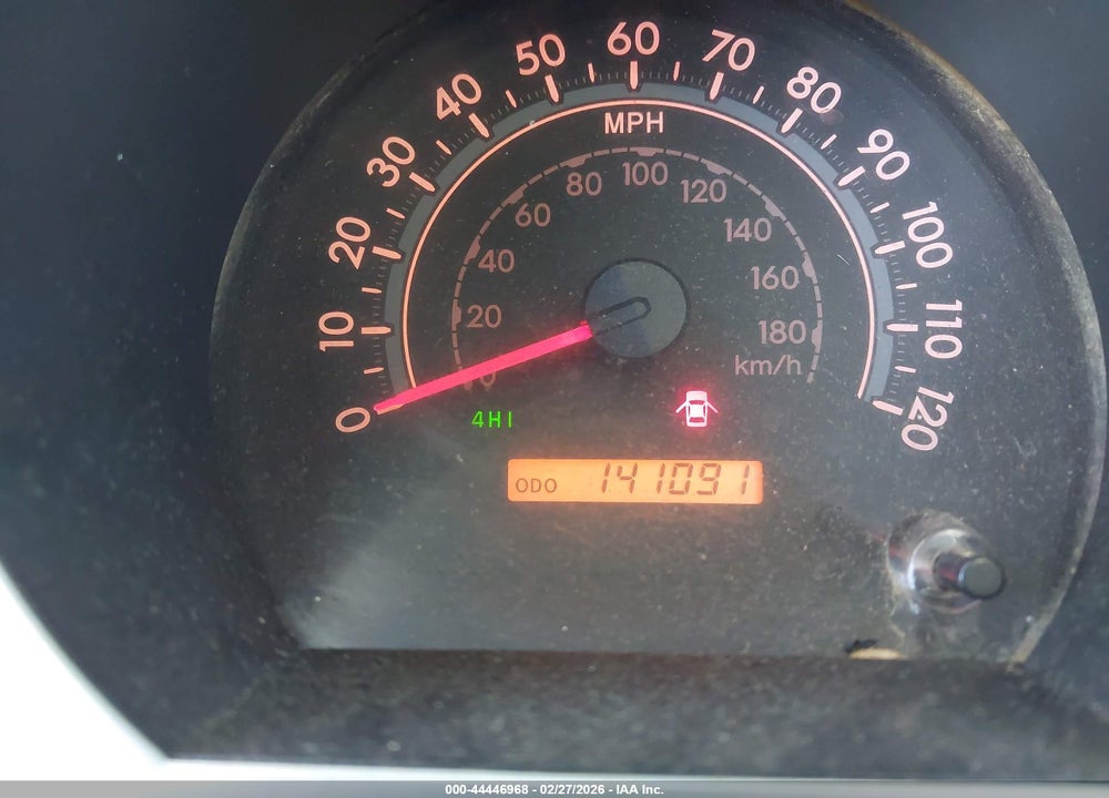 2007 TOYOTA TUNDRA SR5 5.7L V8 VIN: 5TBBV54167S468695